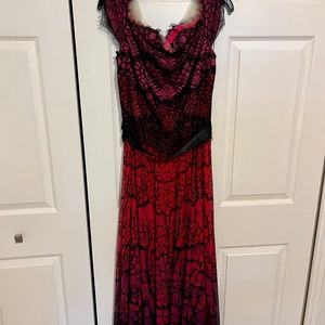 Tadashi Shoji butterfly gown